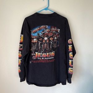 Riding For Jesus Long Sleeve